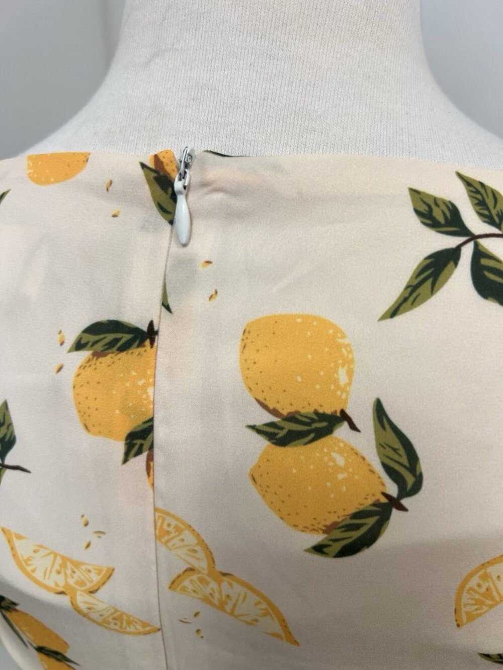 Quanta du Soleil Lemon Midi Dress Size 34 US Size XS - Picture 7 of 7